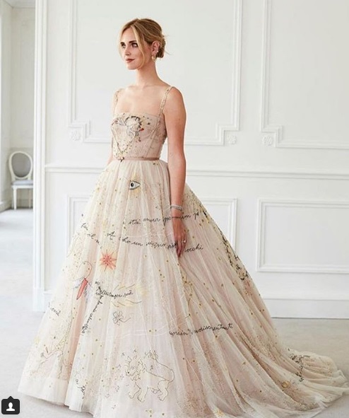 Abito sposa chiara hot sale ferragni prezzo